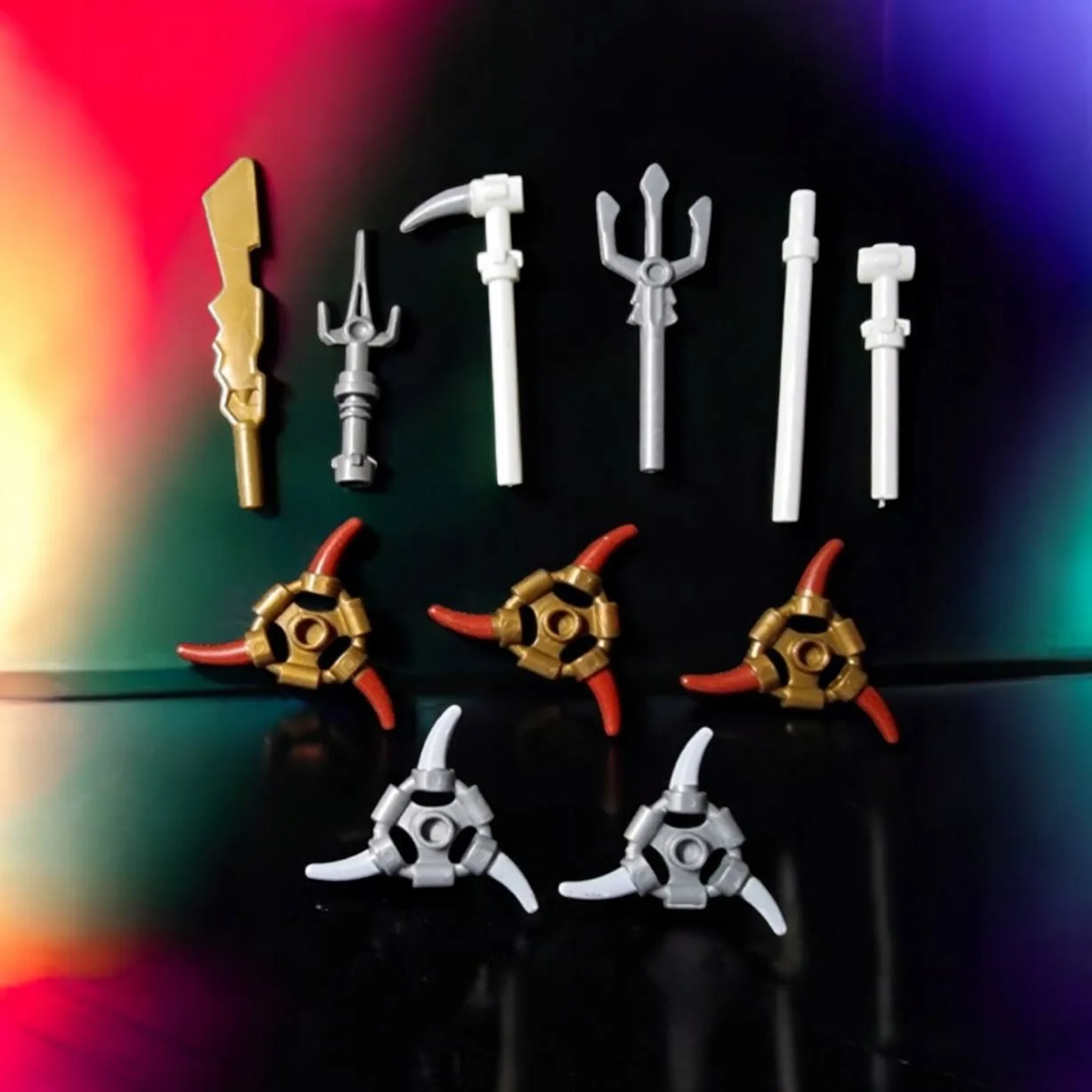 Ninjago Klocki Mini Figurki 12szt Akcesoria Ludziki Zestaw Wojowników