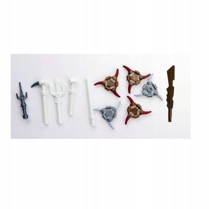 Ninjago Klocki Mini Figurki 12szt Akcesoria Ludziki Zestaw Wojowników