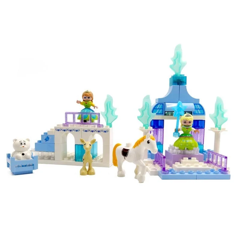 PROMO Klocki Lodowa kraina - Zamek 82el.