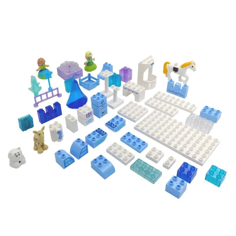 PROMO Klocki Lodowa kraina - Zamek 82el.