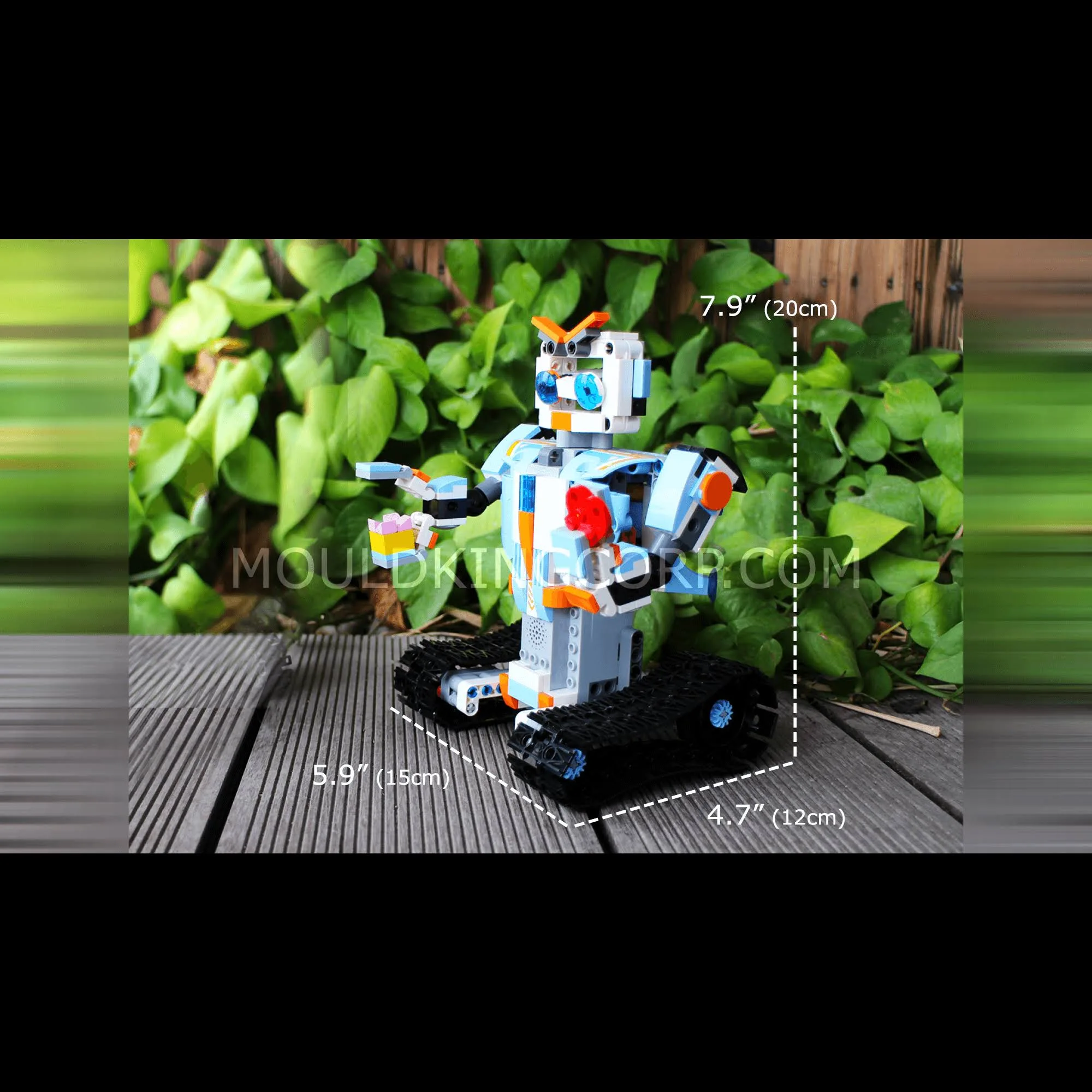 ROBOT sterowany RC aplikacja KLOCKI technic +8