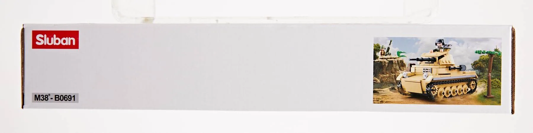Sluban WWII M38-B0691 Niemiecki czołg Panzer II / Lego - kompatybilny
