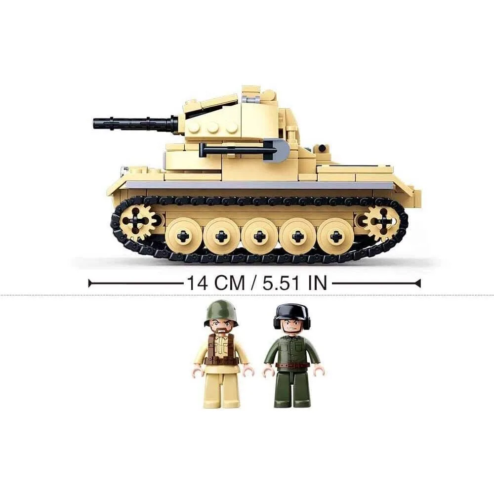 Sluban WWII M38-B0691 Niemiecki czołg Panzer II / Lego - kompatybilny