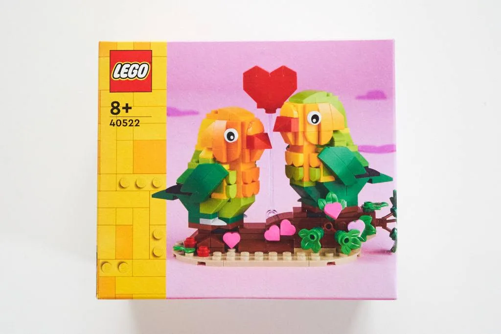 @@@ LEGO Okolicznościowe 40522 WALENTYNKOWE PAPUŻKI NIEROZŁĄCZKI @@@