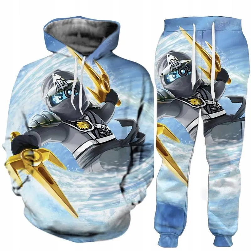 Dres 3D Ninjago Jay Bluza Spodnie Rozmiary a