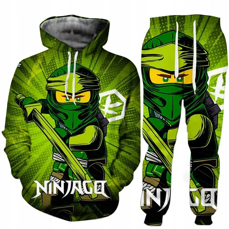 Dres 3D Ninjago Jay Bluza Spodnie Rozmiary a