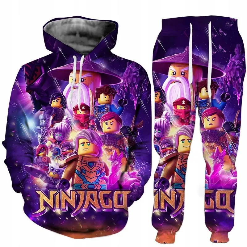 Dres 3D Ninjago Jay Bluza Spodnie Rozmiary bd