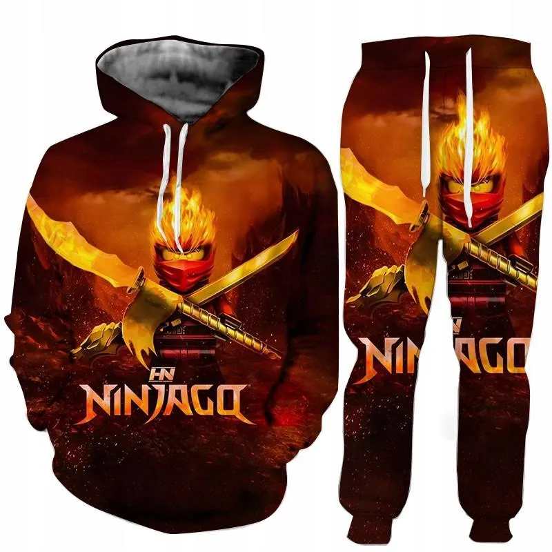 Dres 3D Ninjago Jay Bluza Spodnie Rozmiary zxc