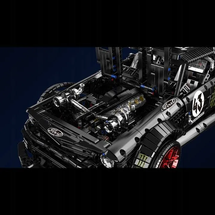 Klocki Mould King 13108 Ford Mustang Hoonicorn V2