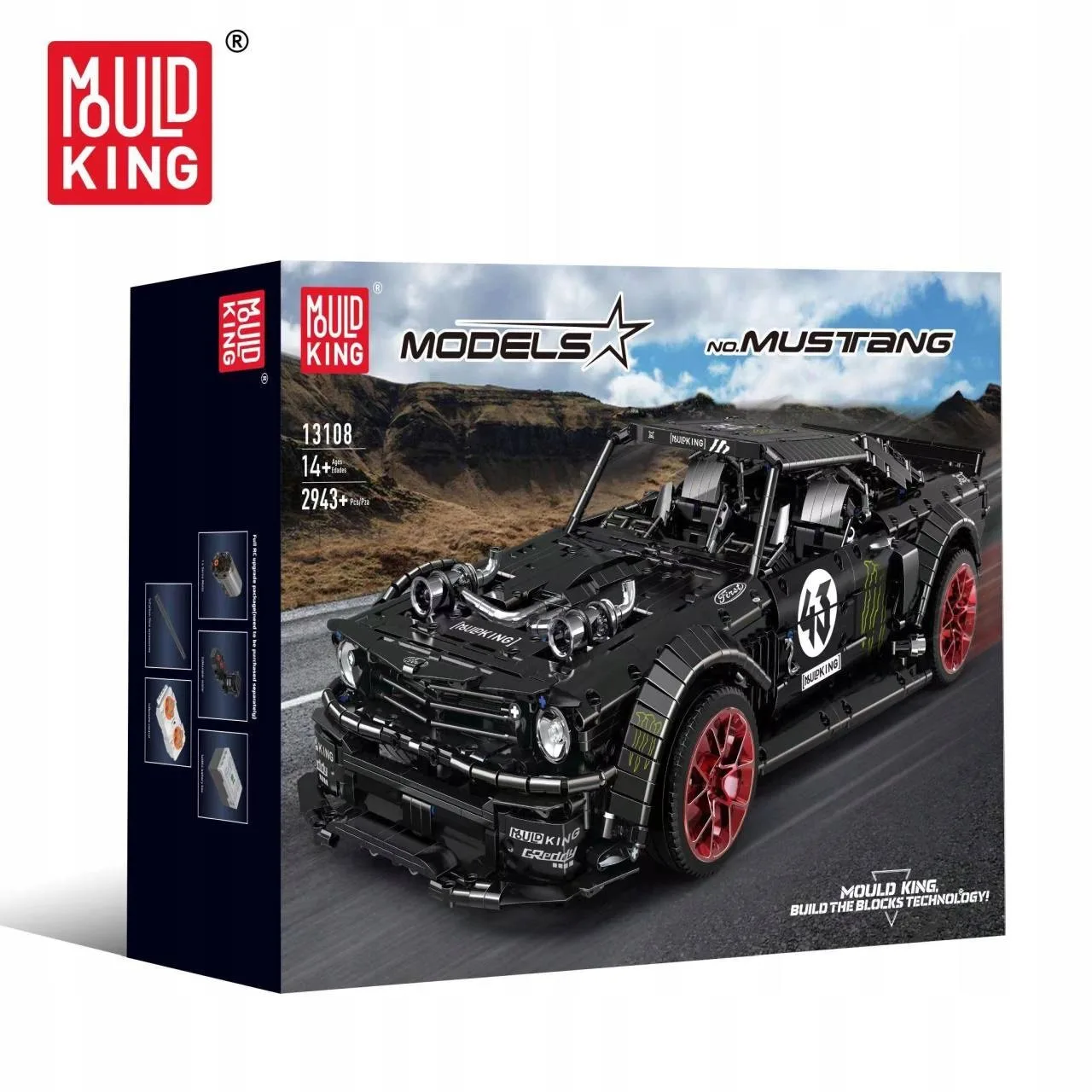 Klocki Mould King 13108 Ford Mustang Hoonicorn V2