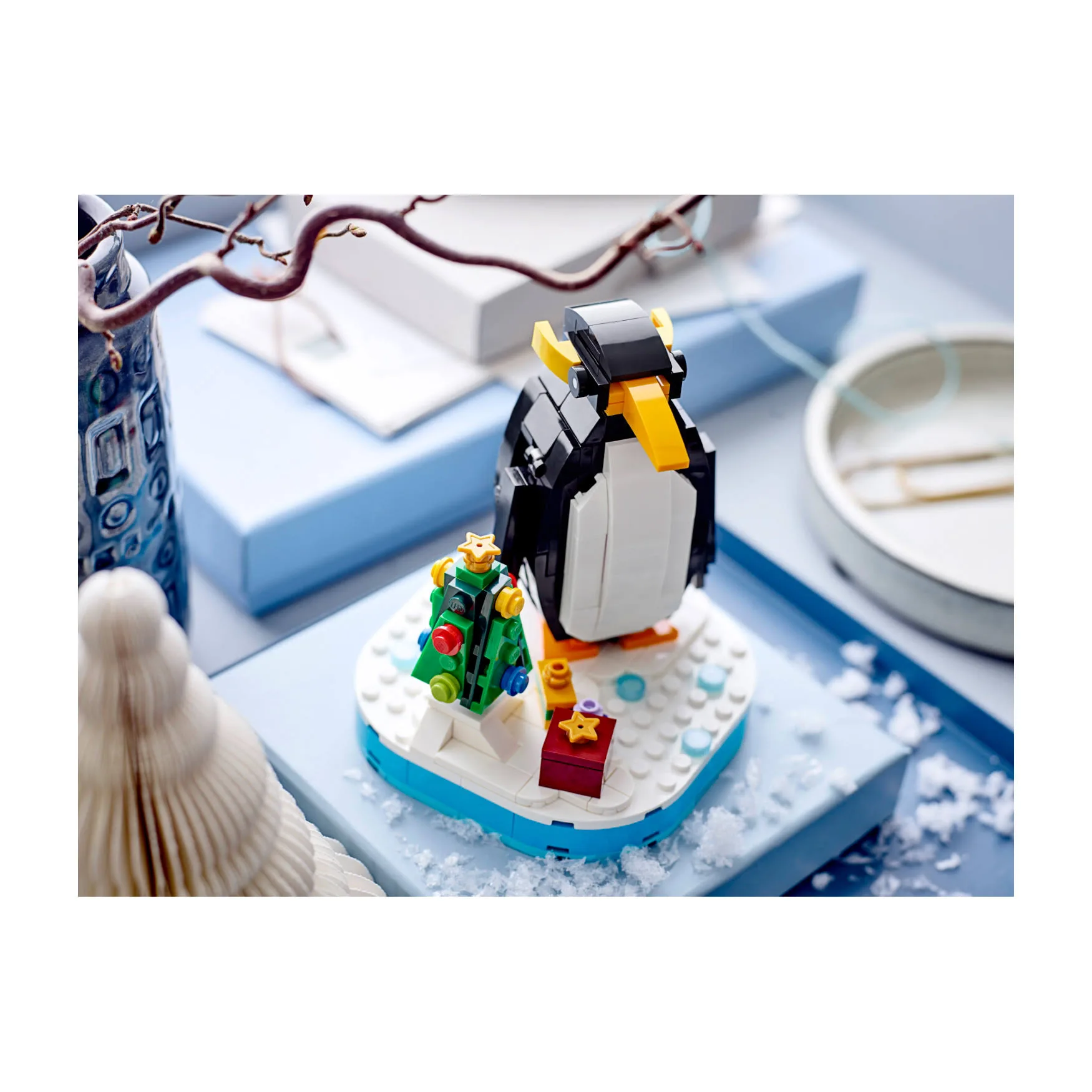 LEGO 40498 Bożonarodzeniowy pingwin