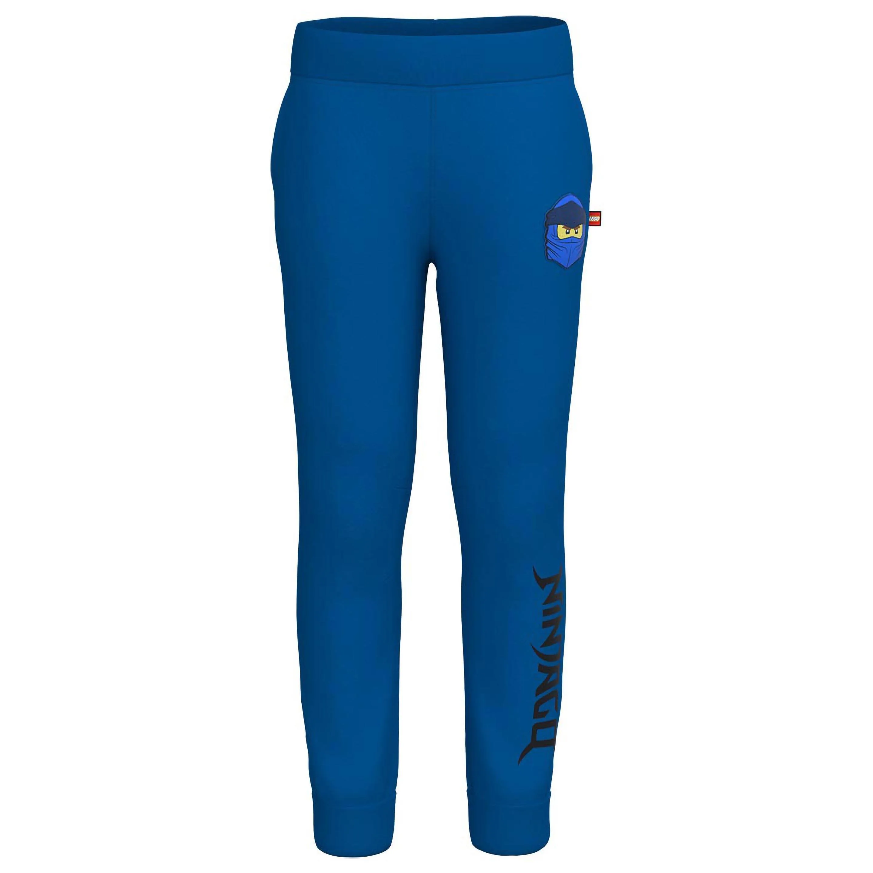 LEGO Spodnie dresowe LEGO Ninjago w kolorze niebieskim rozmiar: 104