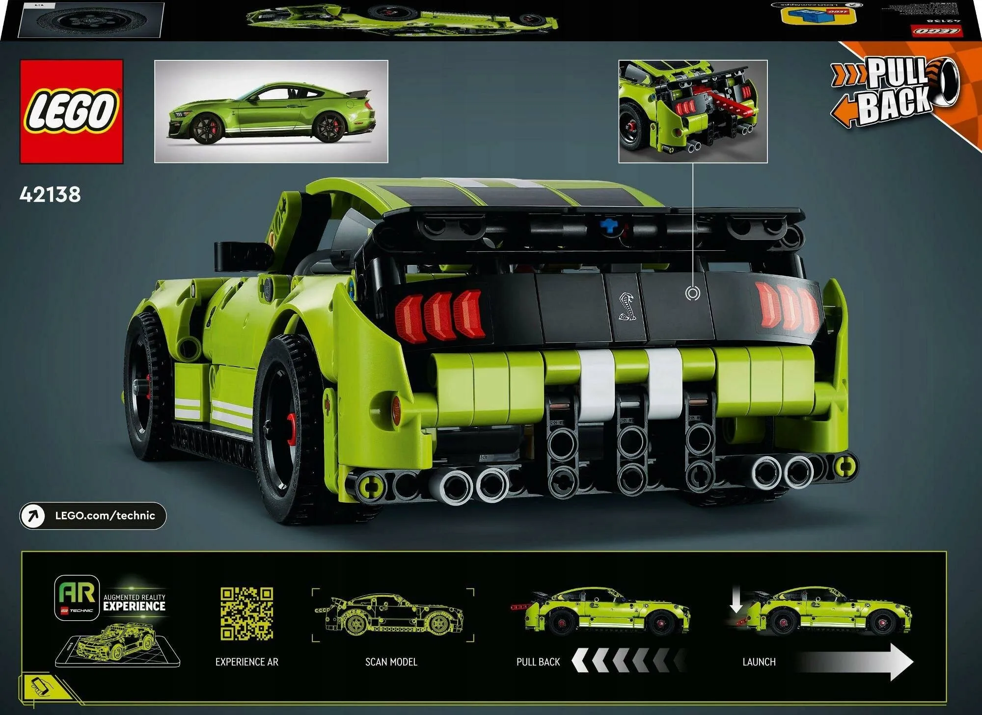 LEGO Technic Ford Mustang Shelby GT500 42138