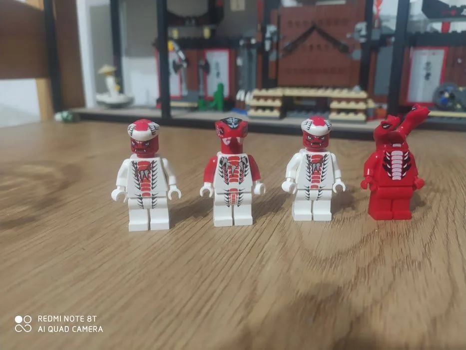 Lego ninjago węże, żmijampiry famgtom, sang suei