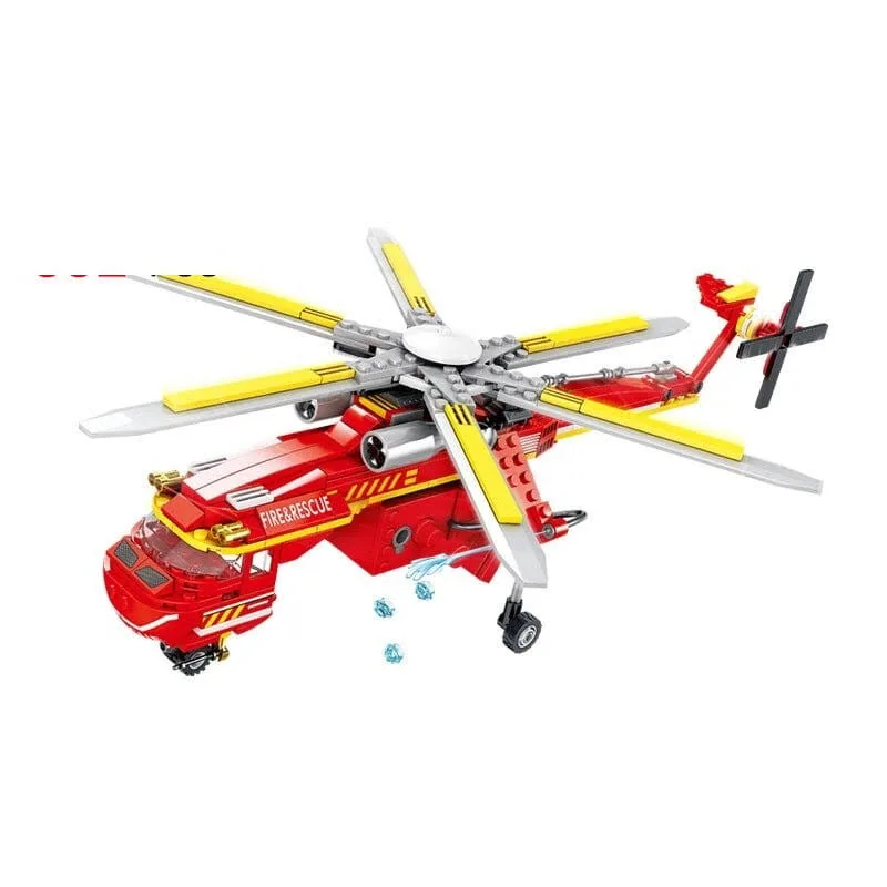 KLOCKI FIGURKI Zestaw City Straż Pożarna 352szt