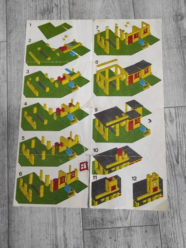 LEGO 374 straż pożarna z 1978r