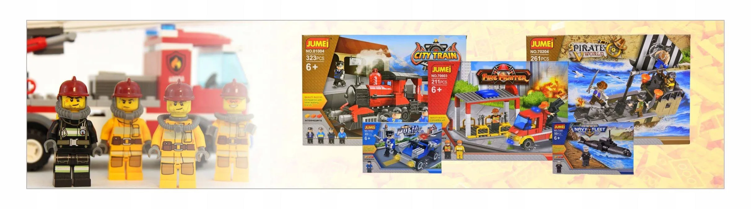 KLOCKI WOJSKO 71001 - 48 ELEMENTÓW