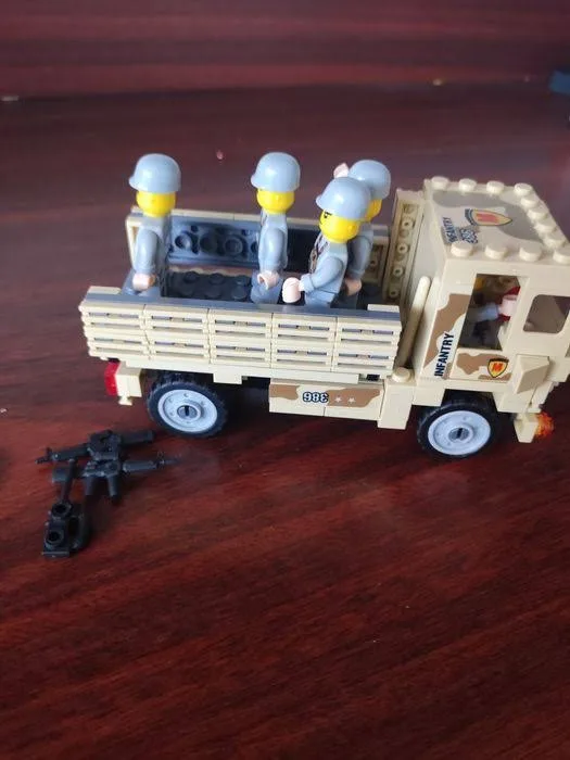 Klocki LEGO zestaw wojskowy