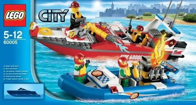 LEGO 60005 City Łódź strażacka