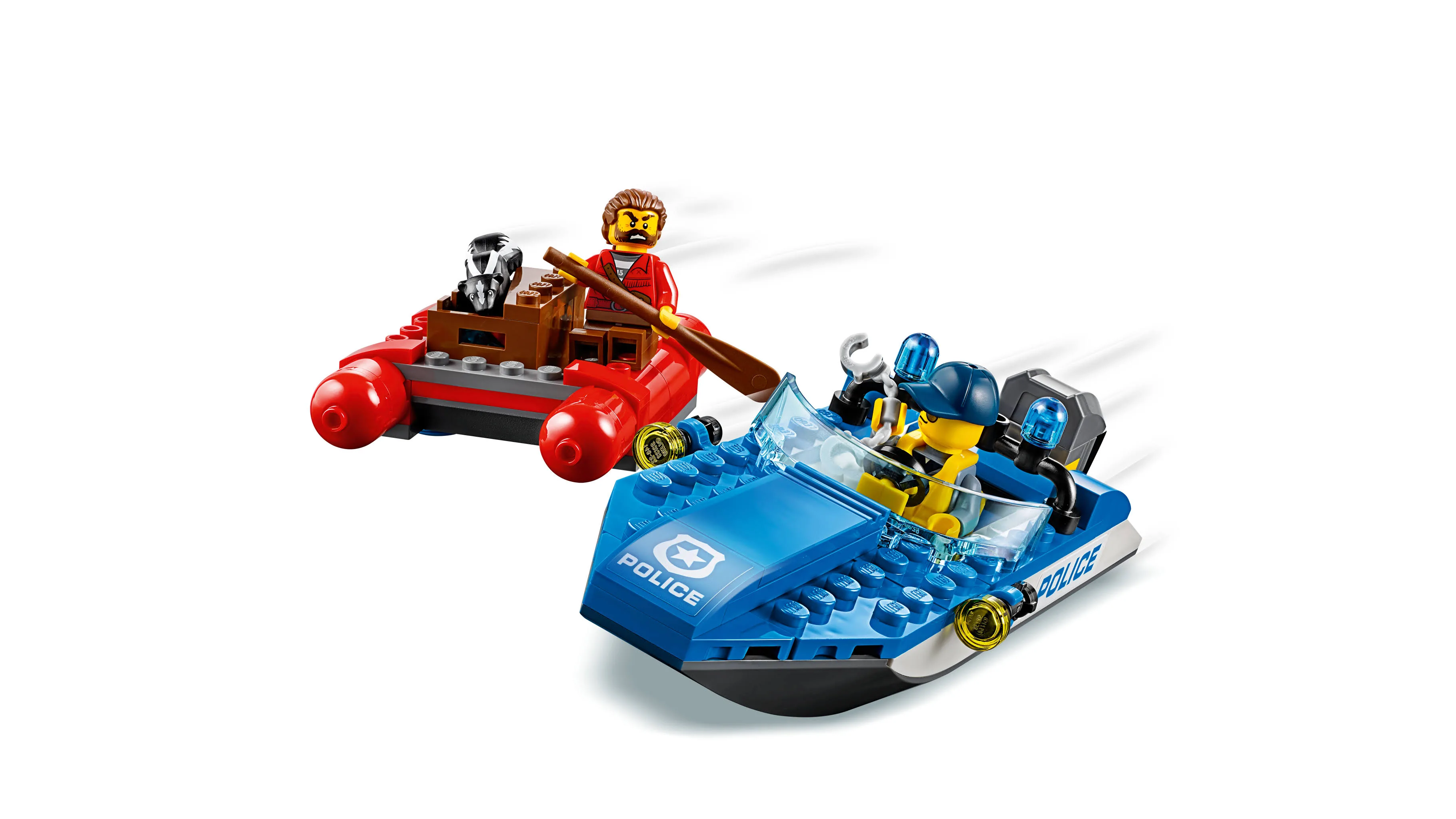 LEGO 60176 CITY UCIECZKA RZEKĄ