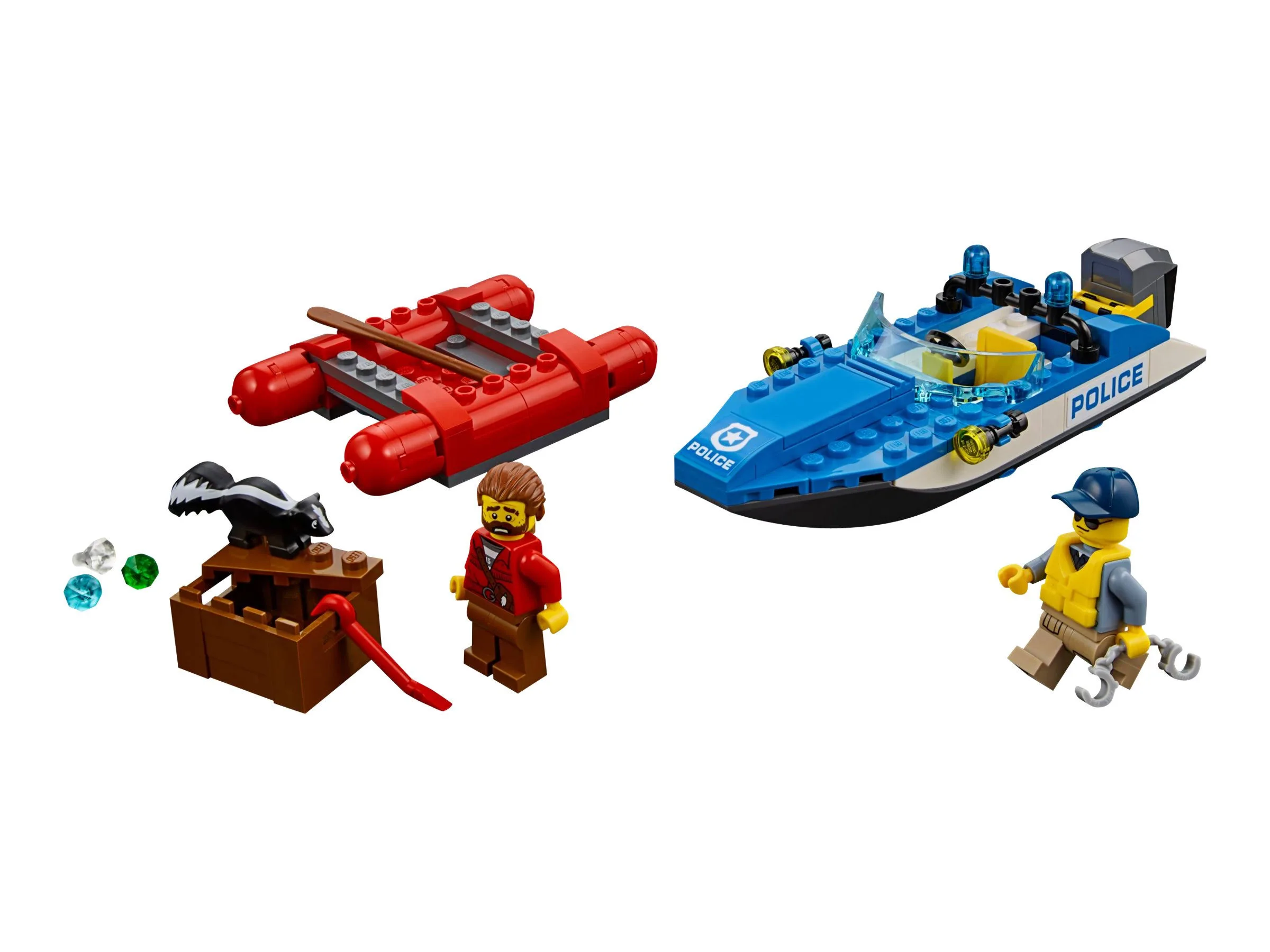 LEGO 60176 CITY UCIECZKA RZEKĄ