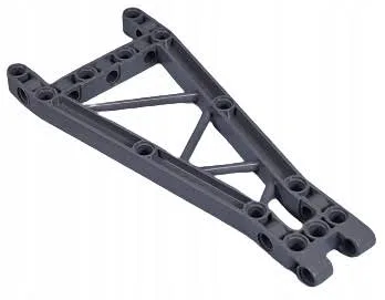 Lego Ramka 7x16 trójkątna Technic Liftarm ciemny szary 79768 6396965