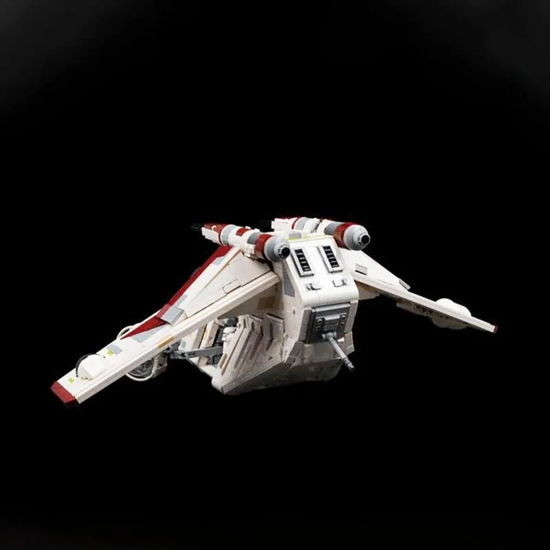 MOC-160934 seria wojen kosmicznych wojskowy latający szturmowiec bojowy klocki do budowy Model