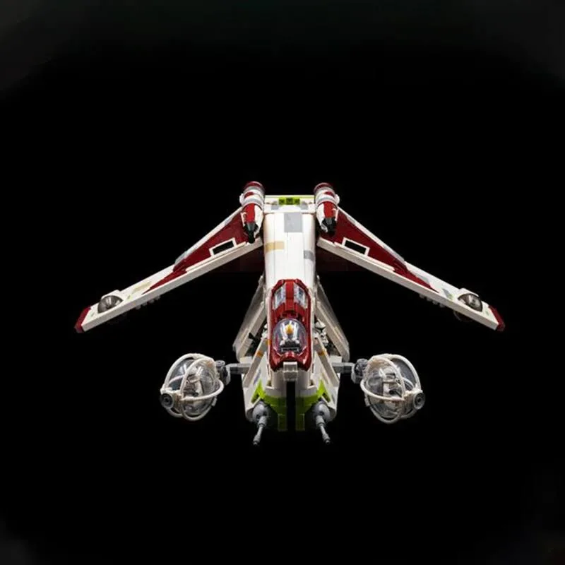 MOC-160934 seria wojen kosmicznych wojskowy latający szturmowiec bojowy klocki do budowy Model