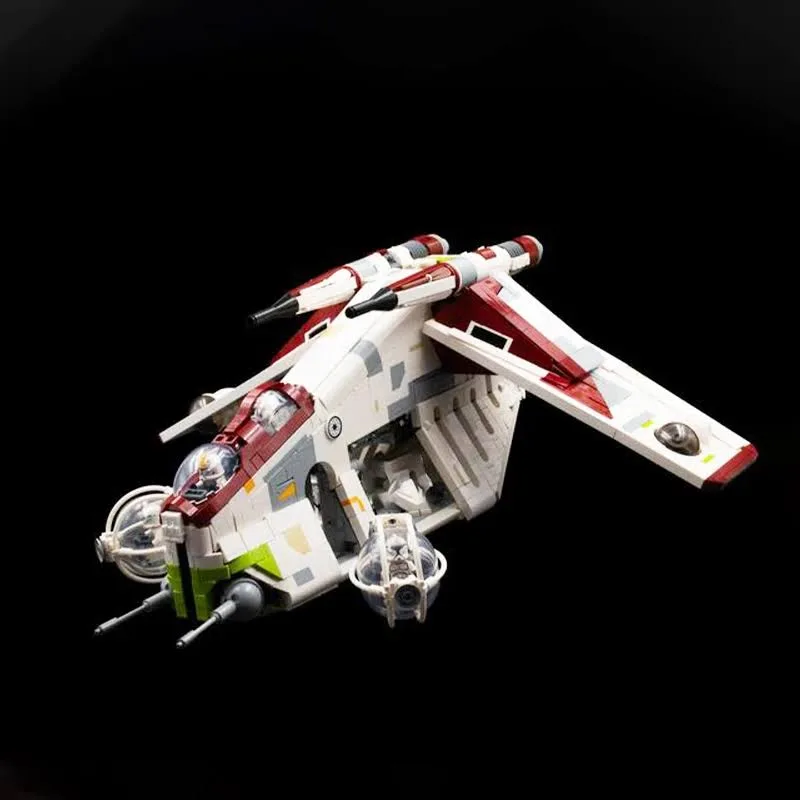 MOC-160934 seria wojen kosmicznych wojskowy latający szturmowiec bojowy klocki do budowy Model