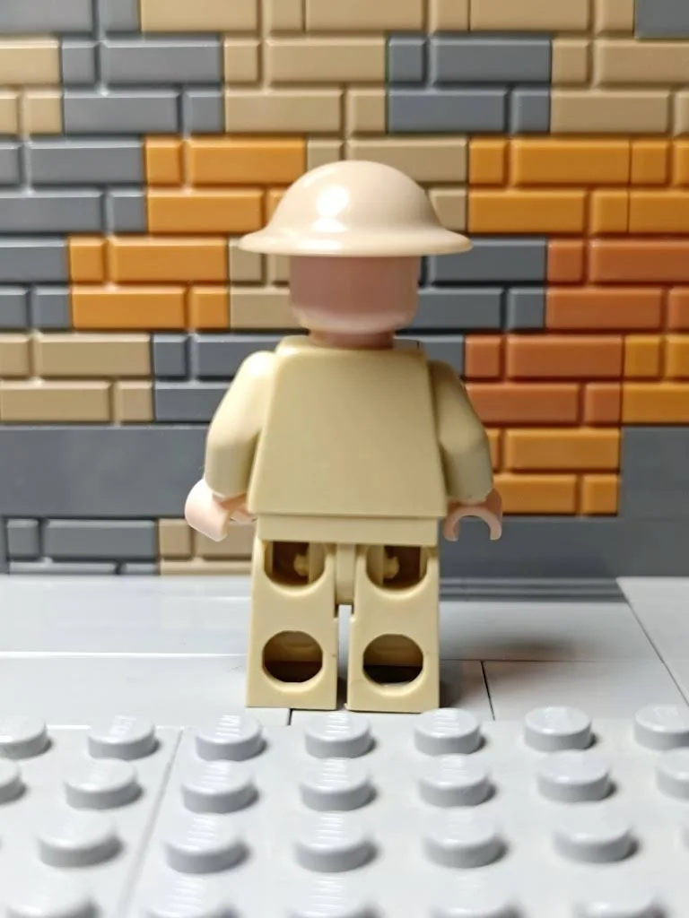 Minifigurka żołnierz Brytyjski WW2 wojsko klocki LEPIN Army no.0039