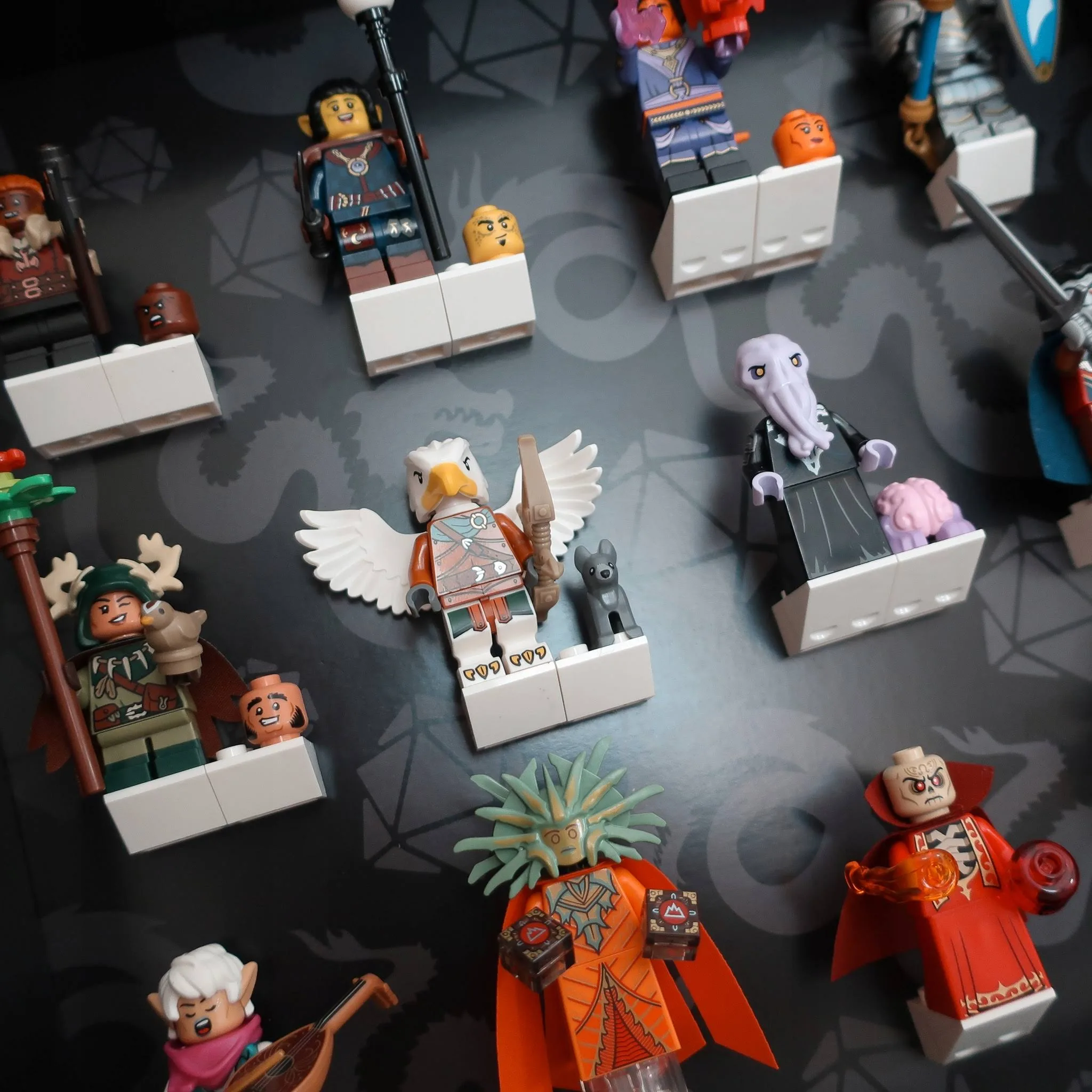 Ramka Do Lego Minifigures 71047 Seria Dungeons & Dragons 27CM