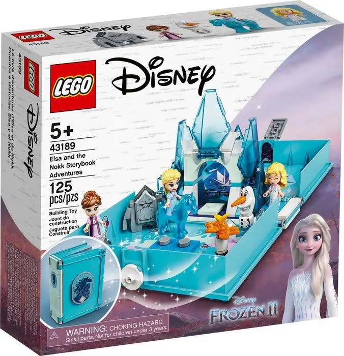 LEGO 43189 Disney Książka z przygodami Elzy i Nokka