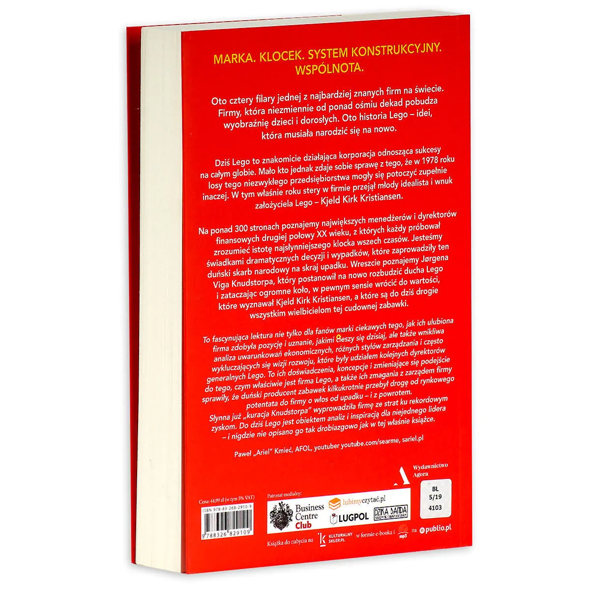 LEGO JAK POKONAĆ KRYZYS ZAWOJOWAĆ ŚWIAT I ZBUDOWAĆ POTĘGĘ Z KLOCKÓW