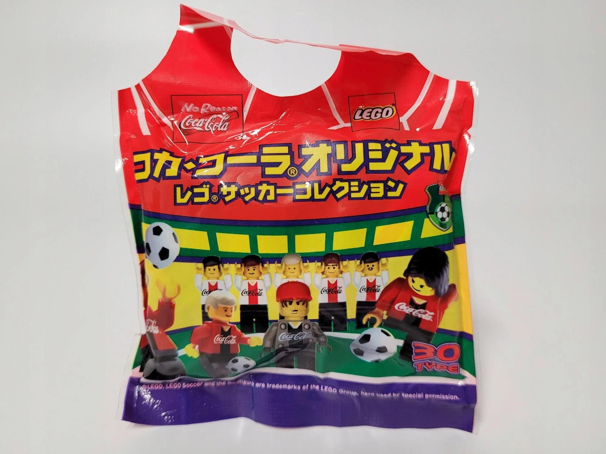 Unikat Lego Coca Cola piłka nożna Misb nowy 2002