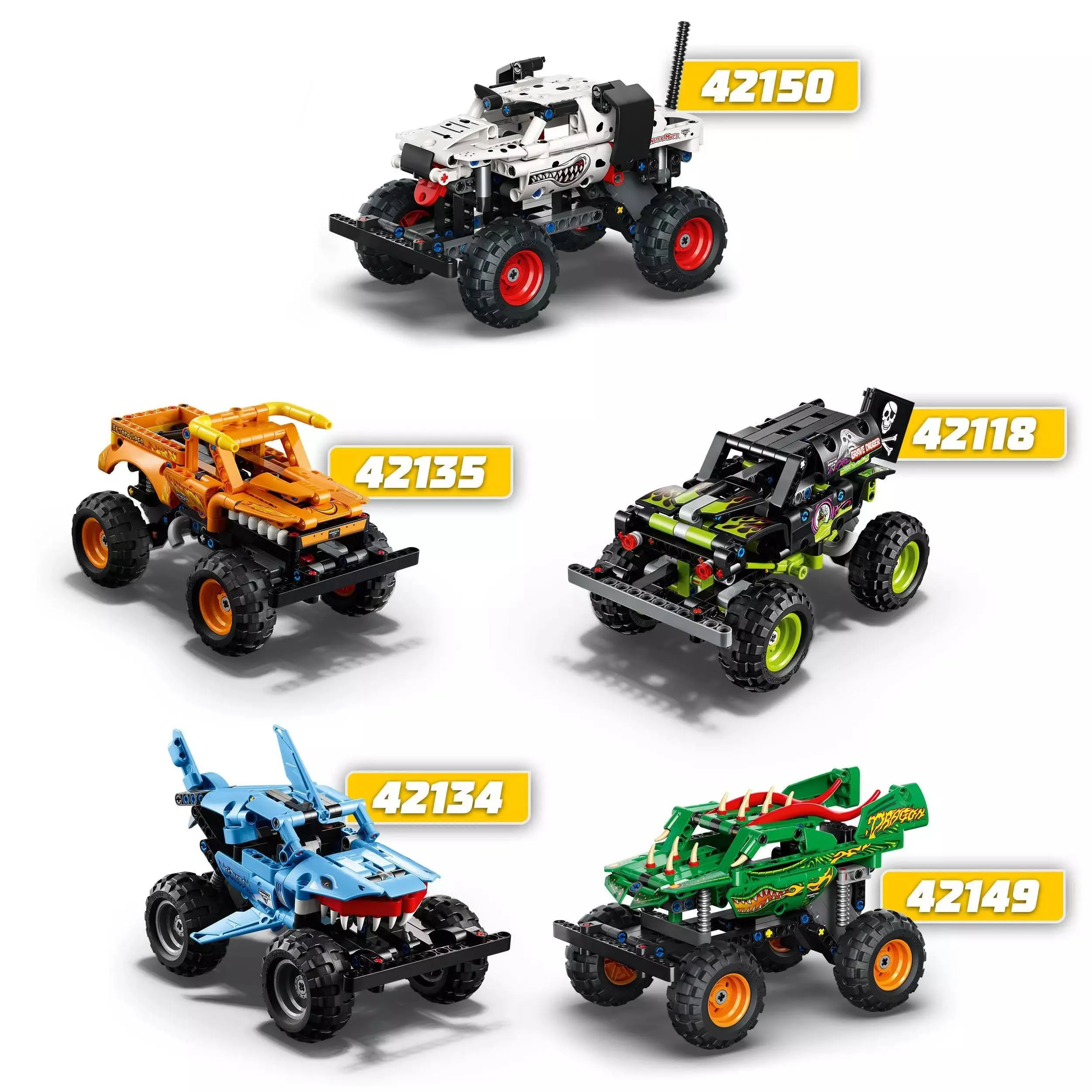 - LEGO Technic 42150 Monster Jam Monster Mutt Dalmatian