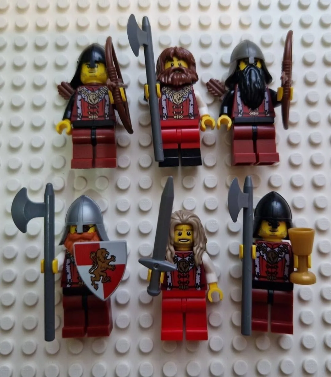 Lego Rycerz Castle herb lwa