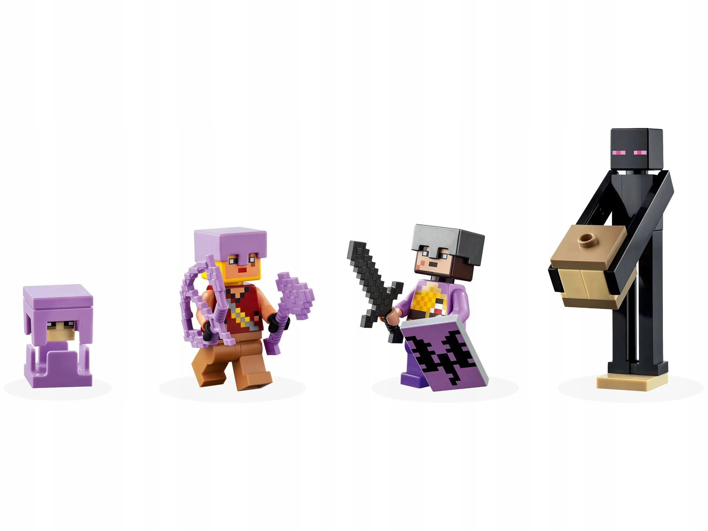 Minecraft Arena Endu Enderman Smok Kresu Zestaw Klocki Lego Kres 252EL