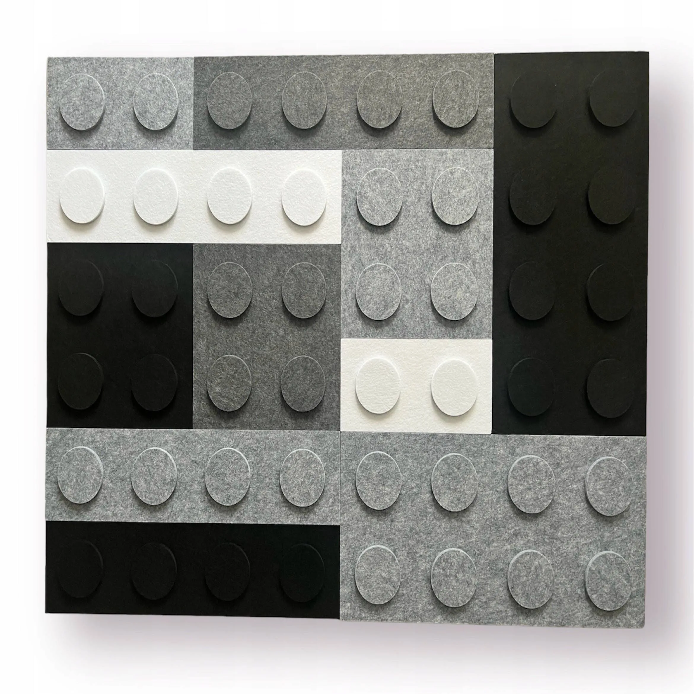 Filcowe klocki na ścianę panele klocki na ścianę panele Lego 30x30