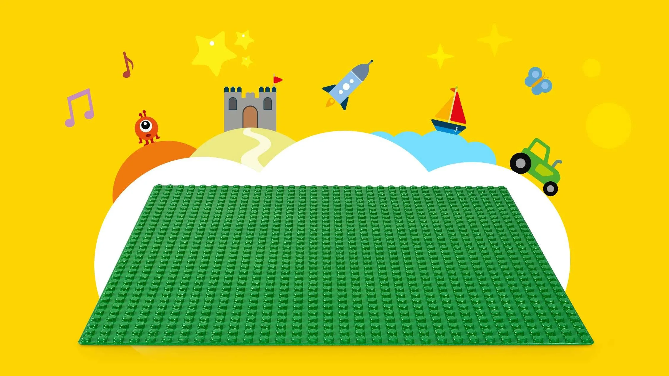 LEGO Classic 10700 Płytka konstrukcyjna - zielona