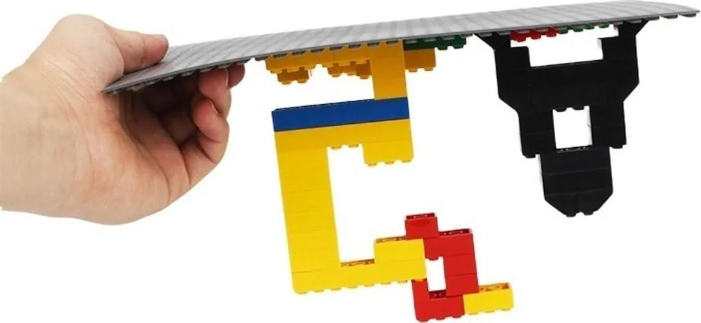 PŁYTKI KONSTRUKCYJNE do klocków LEGO 32x32 XL kreatywny ZESTAW 5 sztuk czarne