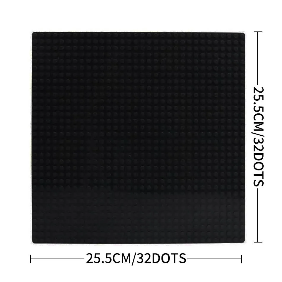 PŁYTKI KONSTRUKCYJNE do klocków LEGO 32x32 XL kreatywny ZESTAW 5 sztuk czarne