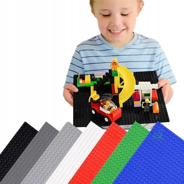 PŁYTKI KONSTRUKCYJNE do klocków LEGO 32x32 XL kreatywny ZESTAW 5 sztuk czarne