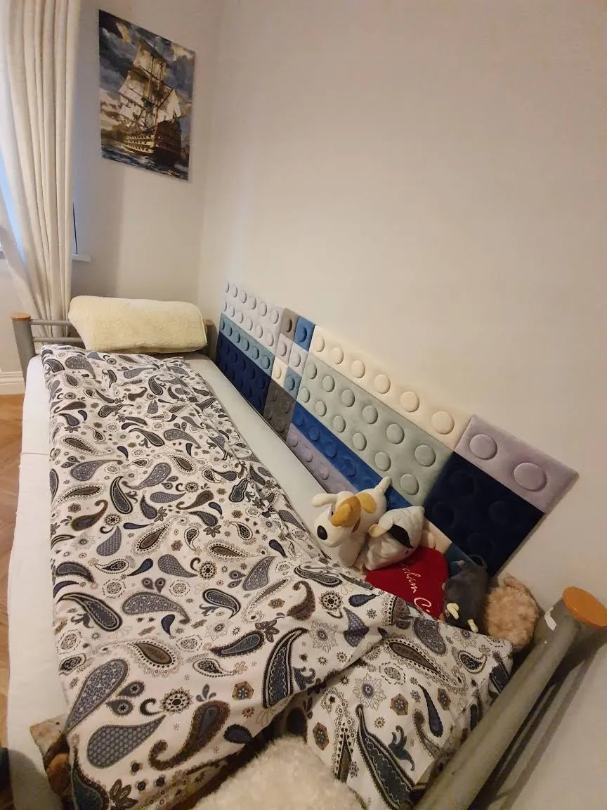 Tapicerowane Panele Lego Dla Dzieci 12.5 x 75cm