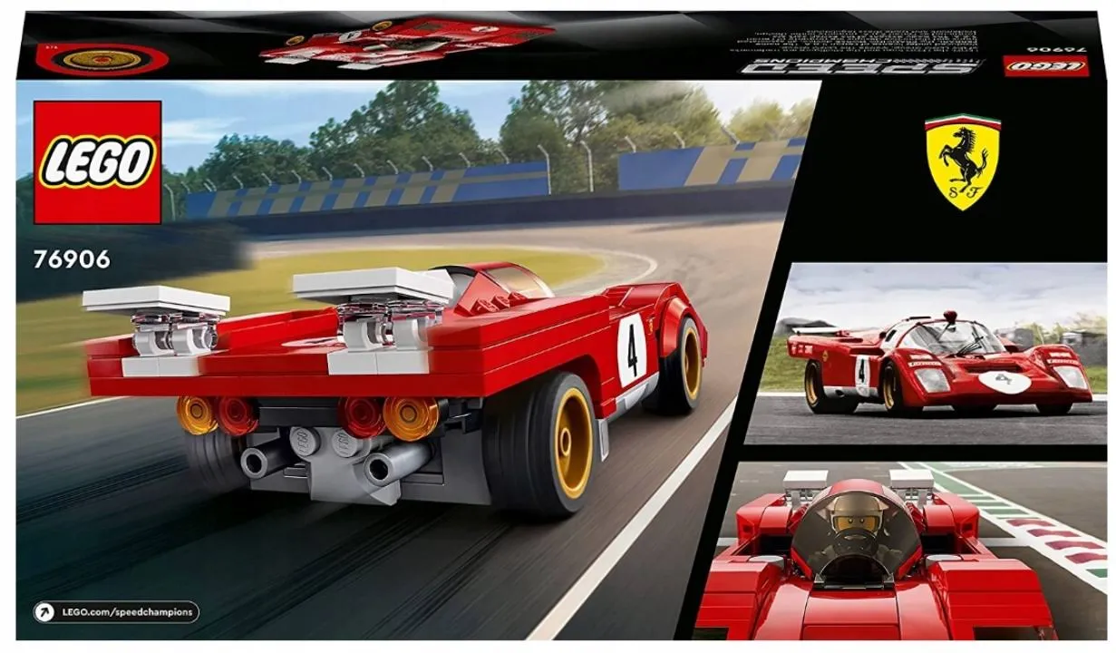 Klocki Lego Speed Ferrari Zestaw Konstrukcyjny Legendarny Model 291szt