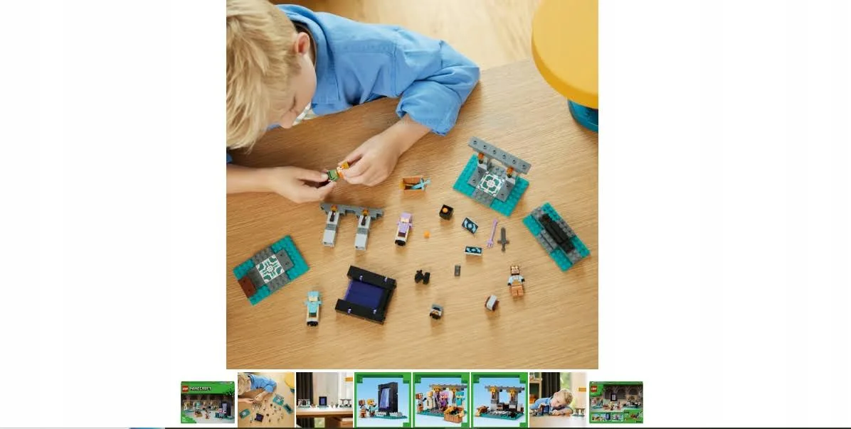 Lego Minecraft 21252 Zbrojownia