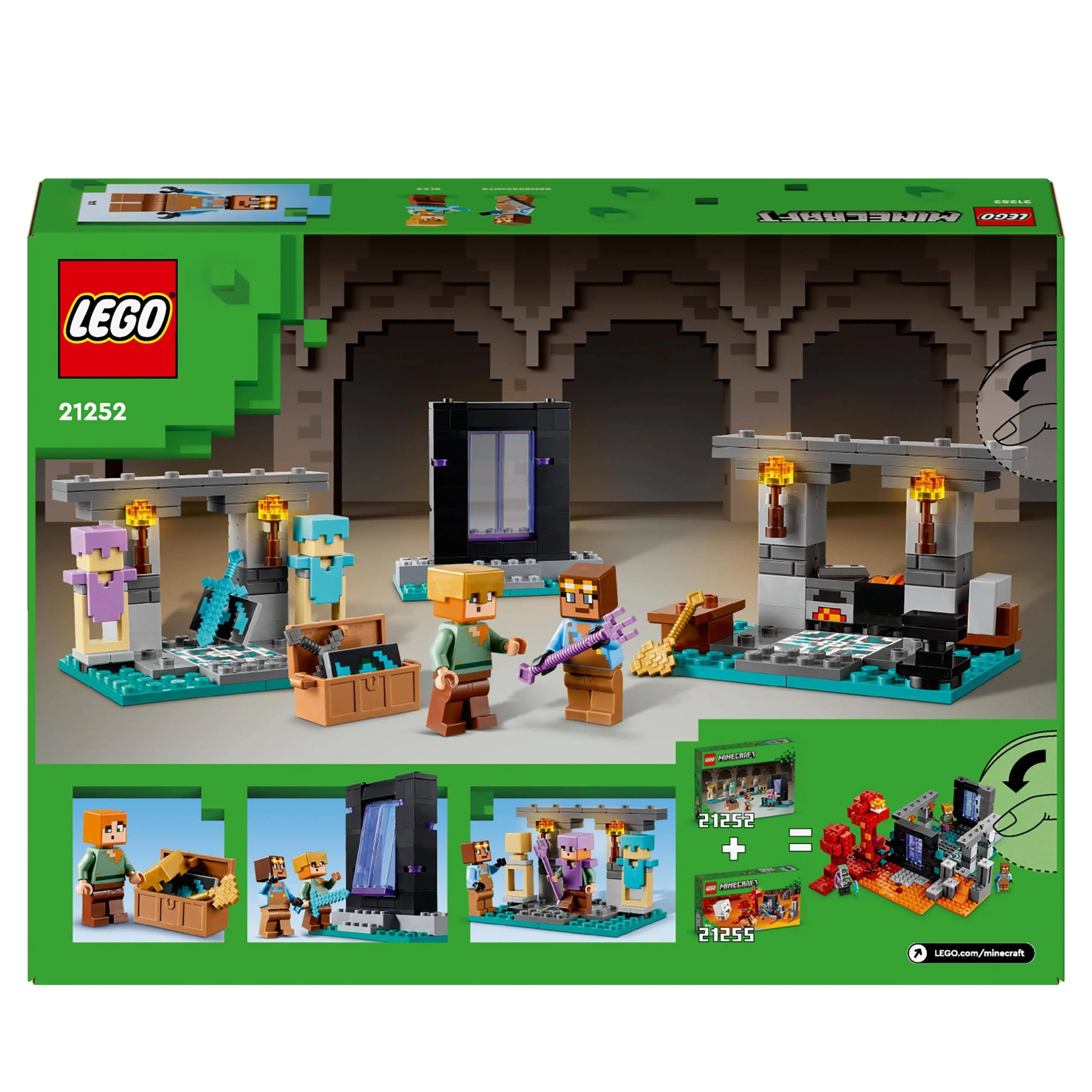 Lego Minecraft 21252 Zbrojownia