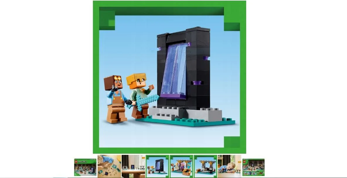 Lego Minecraft 21252 Zbrojownia