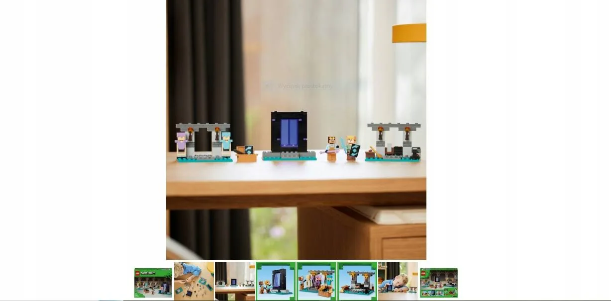 Lego Minecraft 21252 Zbrojownia