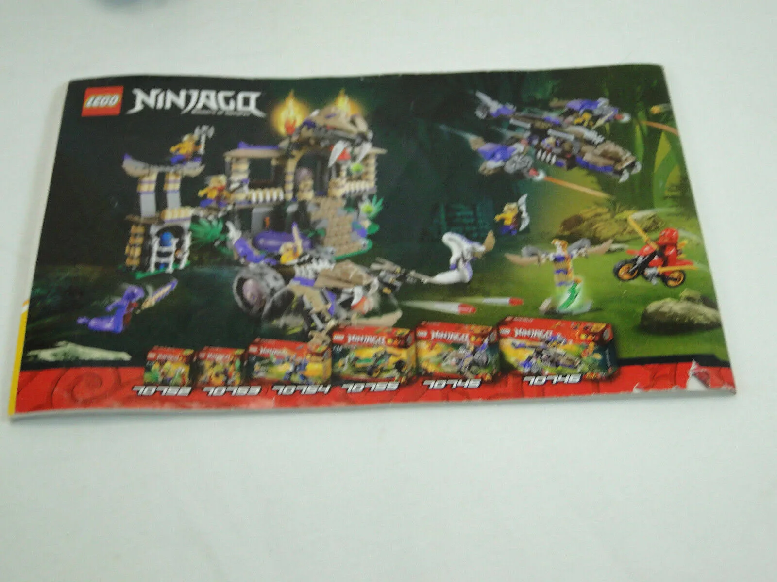 Lego Ninjago 70755 Złodziej Dżungli Lloyd's W Komplecie Z Instrukcją