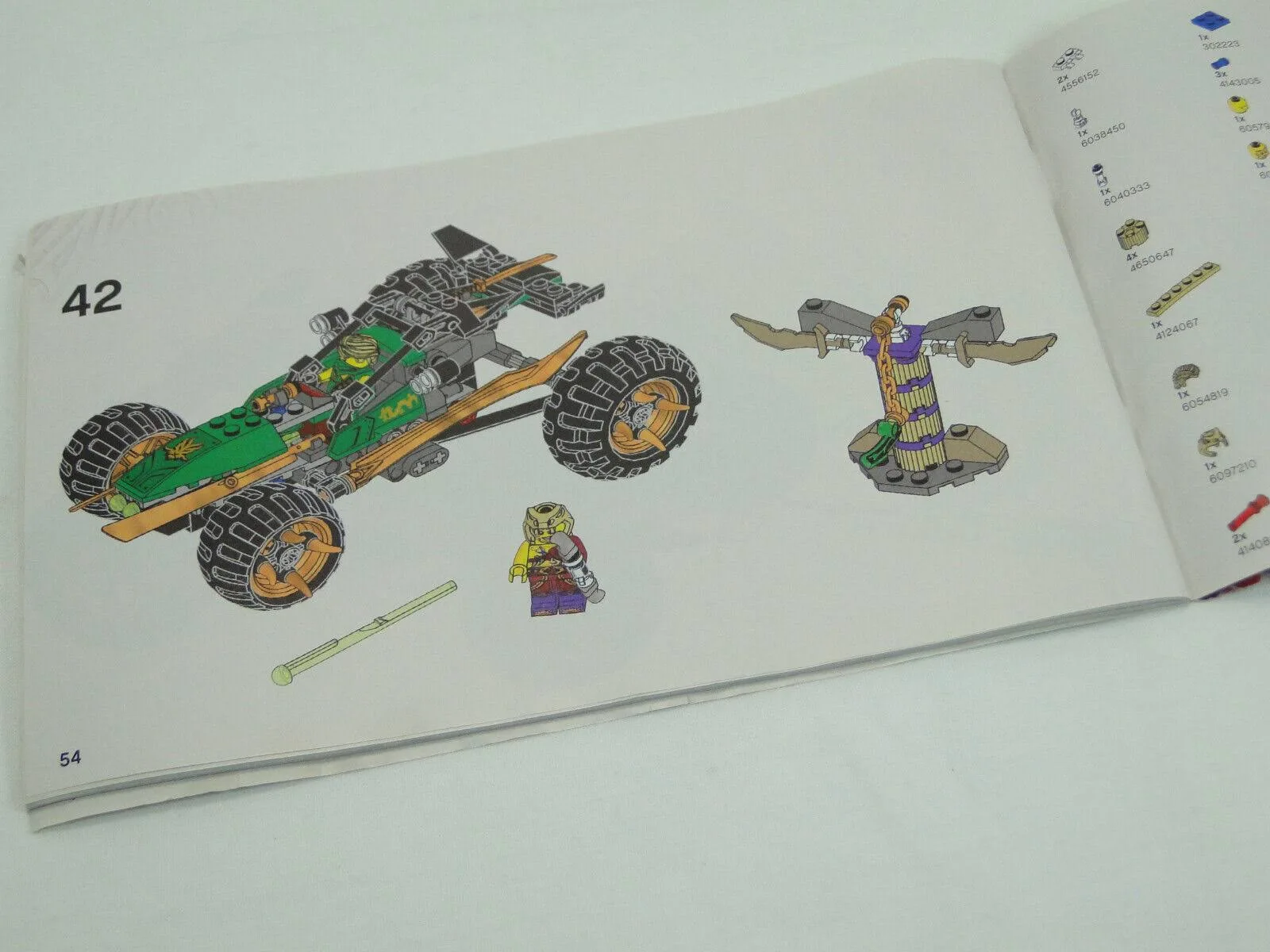 Lego Ninjago 70755 Złodziej Dżungli Lloyd's W Komplecie Z Instrukcją